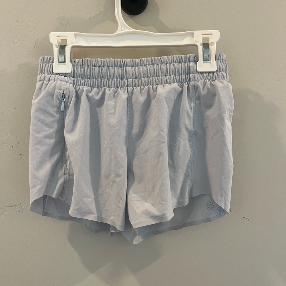 Athleta Gray Athletic Shorts Lightweight Performance